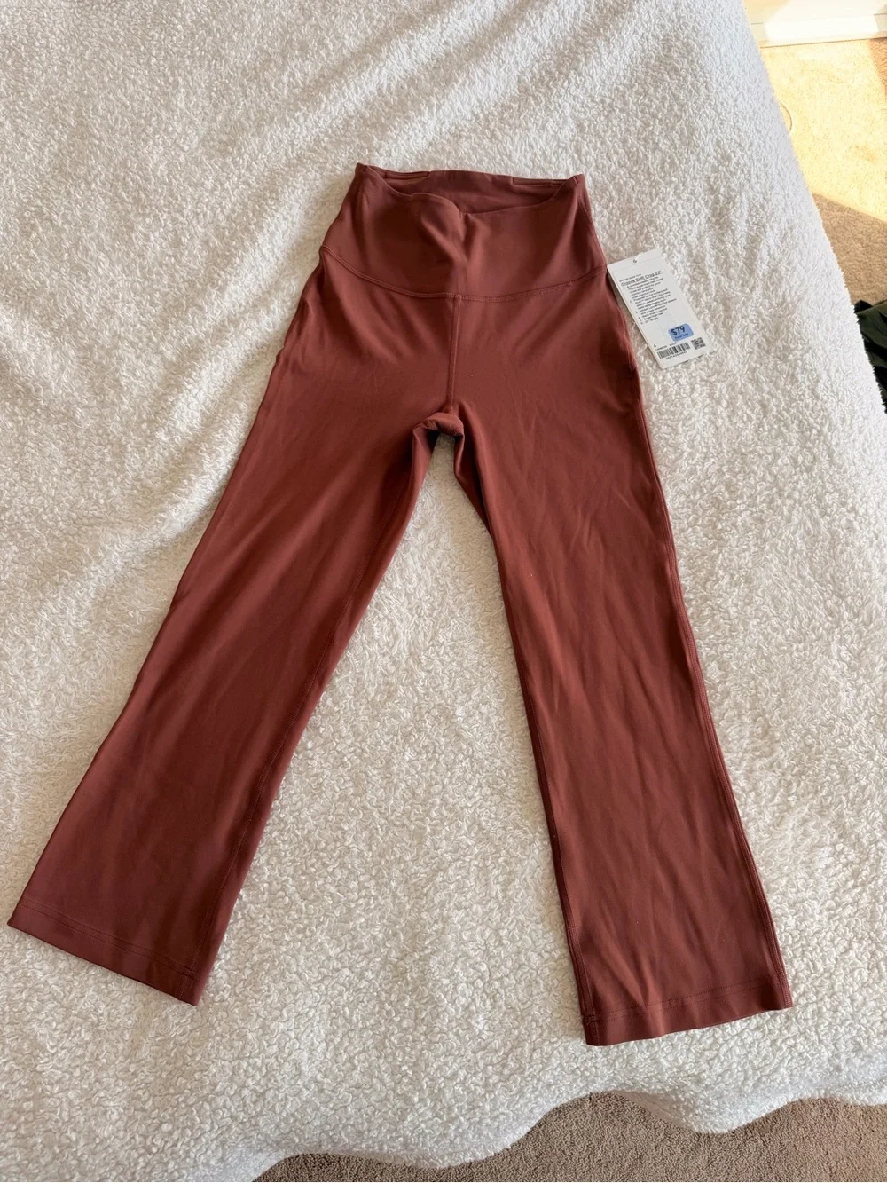lululemon athletica Super High-Rise Flared Leggings - Rust